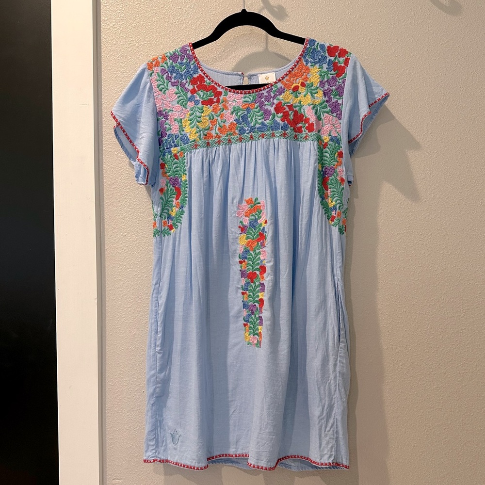 J. Marie Ashley Embroidered Dress
